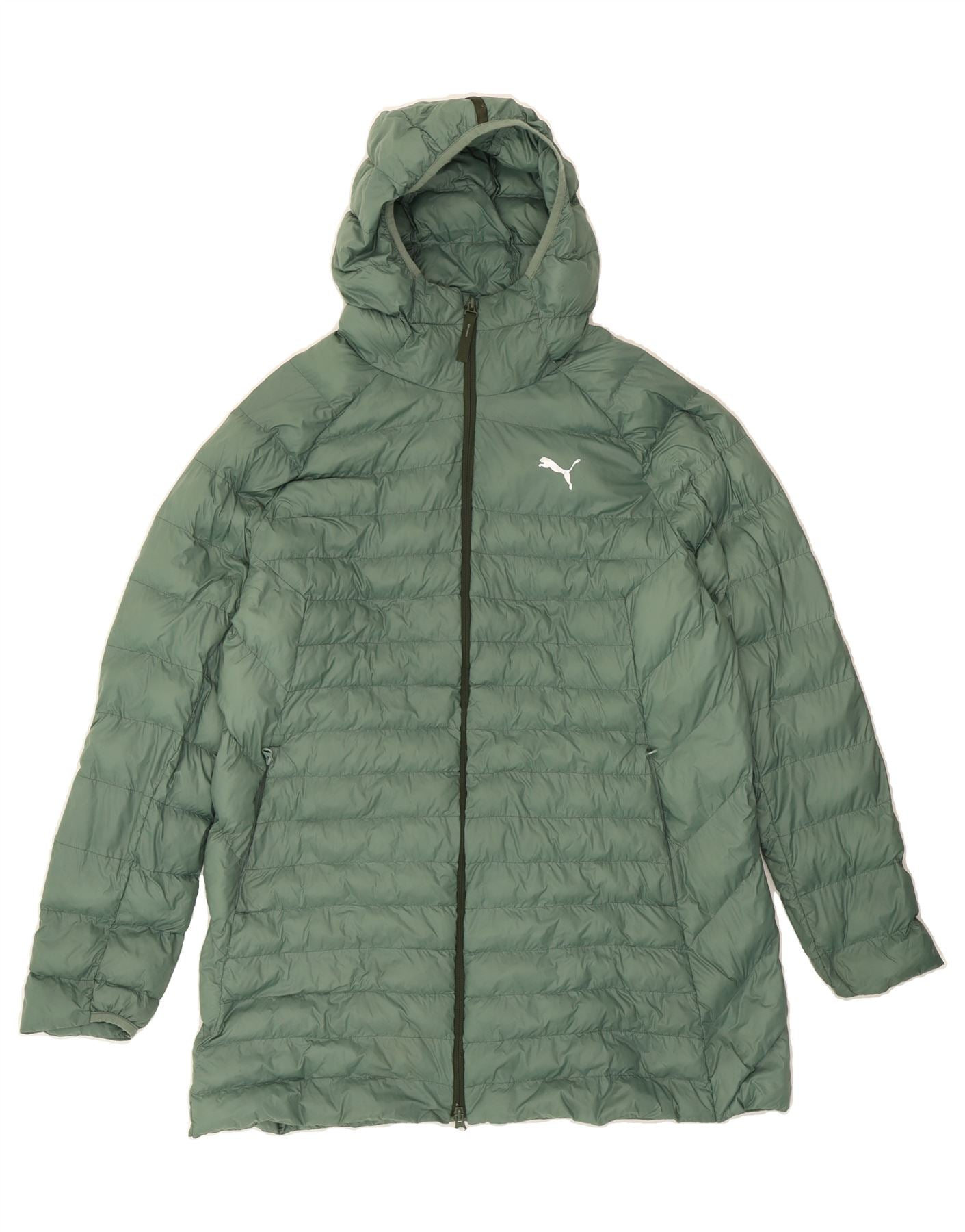 Abrigo acolchado con capucha PUMA para mujer, talla 16 (Reino