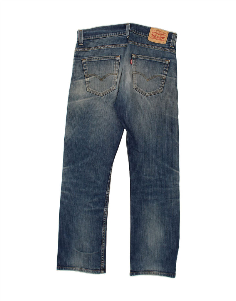 LEVI'S Mens 506 Straight Jeans W36 L34 Blue Cotton Vintage Levi's and Second-Hand Levi's from Messina Hembry 