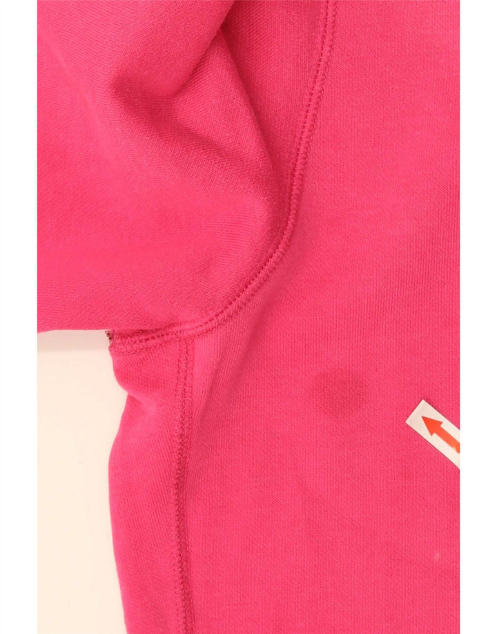 Champion Mens Tracksuit Top Jacket 2XL Pink Cotton