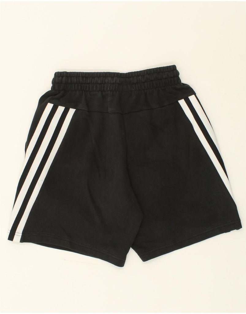 ADIDAS Mens Sport Shorts Small Black Cotton | Vintage Adidas | Thrift | Second-Hand Adidas | Used Clothing | Messina Hembry 