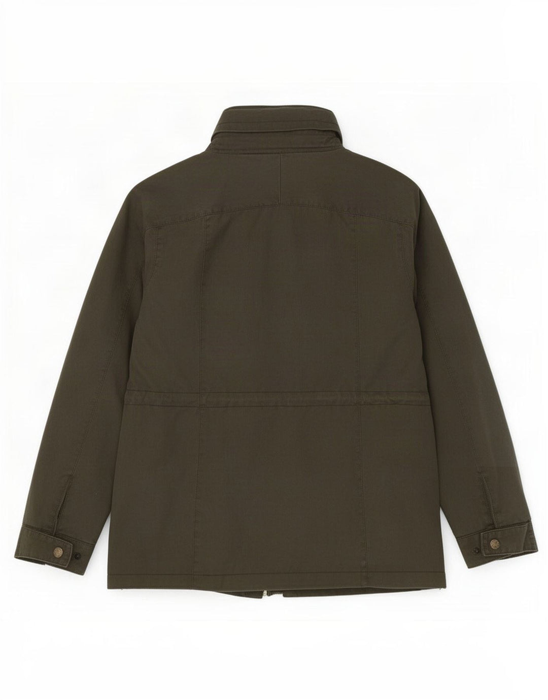 Fat Face Womens Waxed Cotton Jacket UK 14 Medium Khaki