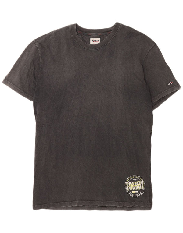 Tommy Hilfiger Mens T-Shirt Top XL Grey Cotton
