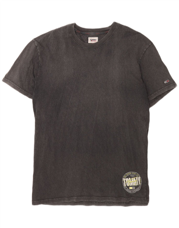 Tommy Hilfiger Mens T-Shirt Top XL Grey Cotton