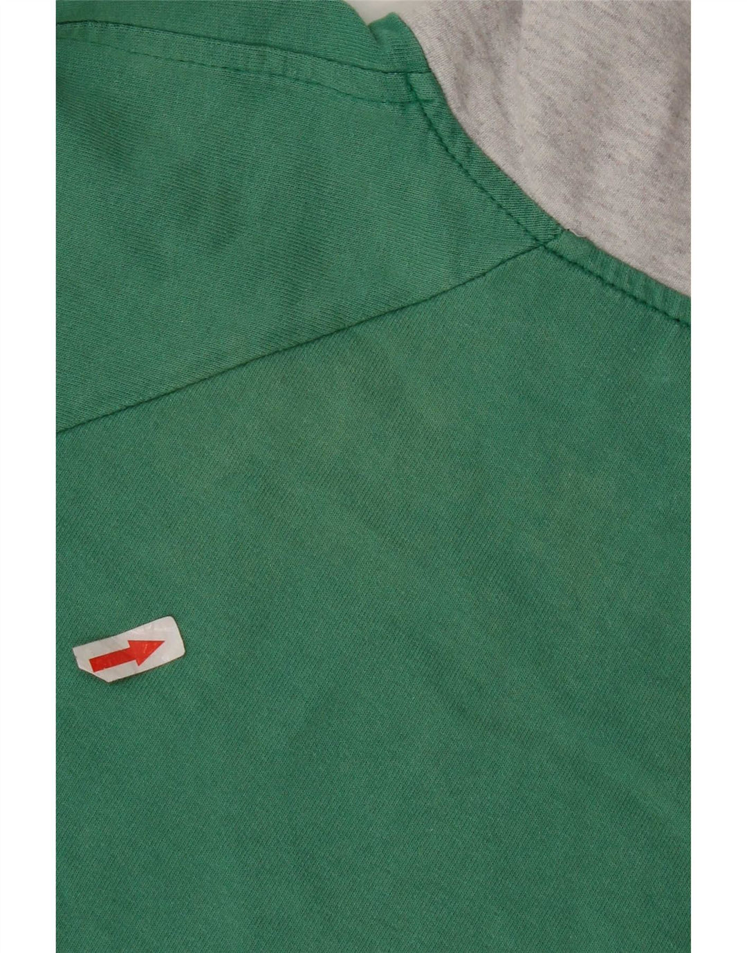 Campagnolo Mens Zip Neck Sweatshirt Jumper Medium Green Colourblock