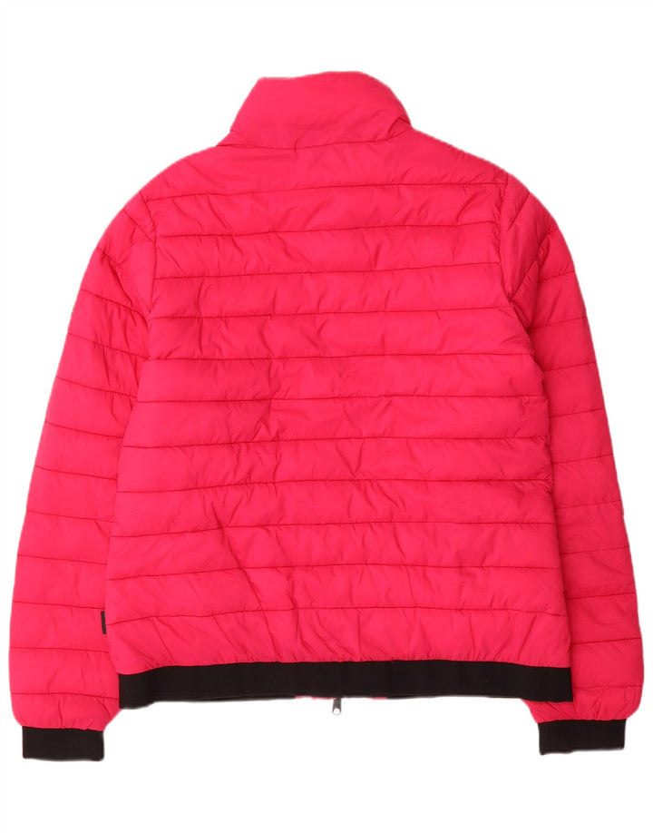 Chiemsee Womens Padded Jacket UK 16 Large Pink Nylon