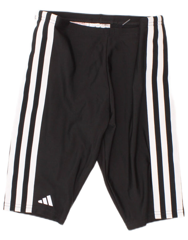 Adidas Boys Aeroready Capri Leggings 7-8 Years Black Polyamide
