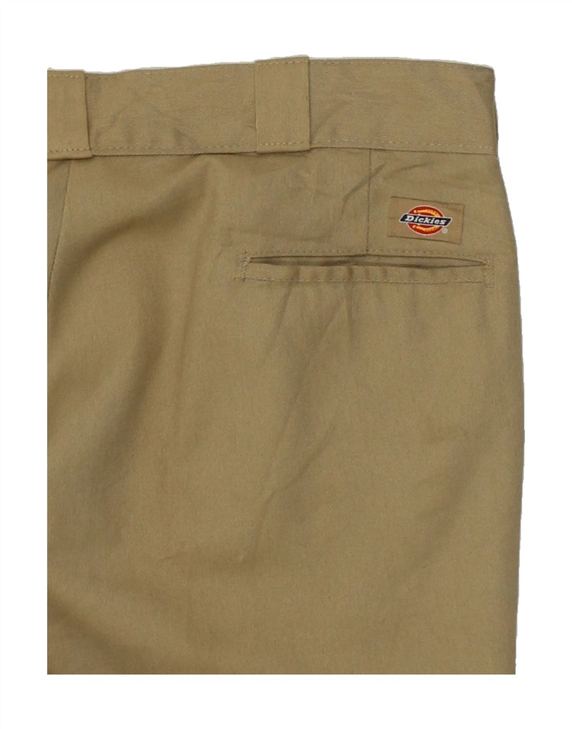 DICKIES Mens Straight Casual Trousers W38 L28  Brown | Vintage Dickies | Thrift | Second-Hand Dickies | Used Clothing | Messina Hembry 