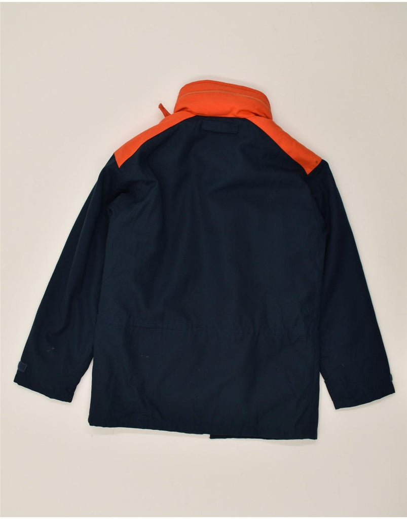 RADICI Mens Windbreaker Jacket UK 38 Medium Navy Blue Colourblock | Vintage Radici | Thrift | Second-Hand Radici | Used Clothing | Messina Hembry 