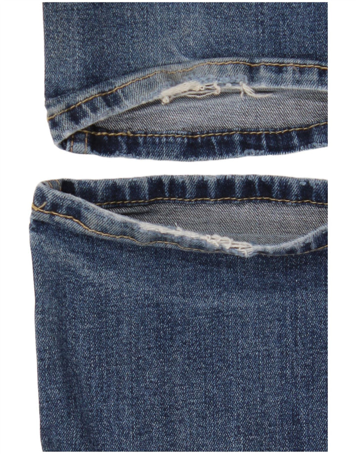 Hollister Mens Slim Jeans W30 L30 Blue Cotton