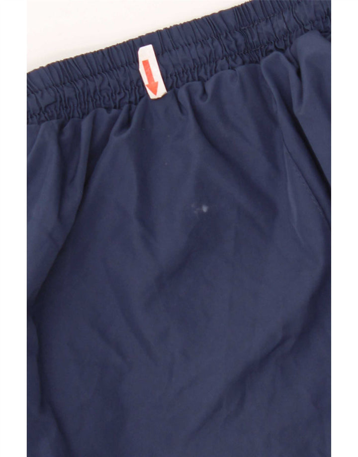 Asics Mens Sport Shorts Small Navy Blue Polyester