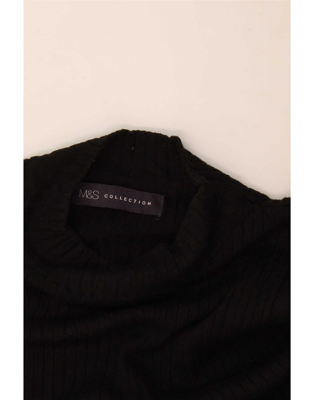 Marks & Spencer Womens Vest Top UK 10 Small Black