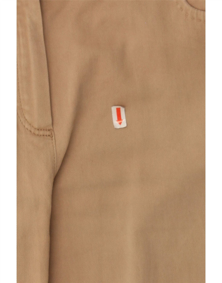 MASSIMO DUTTI Womens Slim Casual Trousers EU 40 Medium W32 L28 Beige Vintage Massimo Dutti and Second-Hand Massimo Dutti from Messina Hembry 
