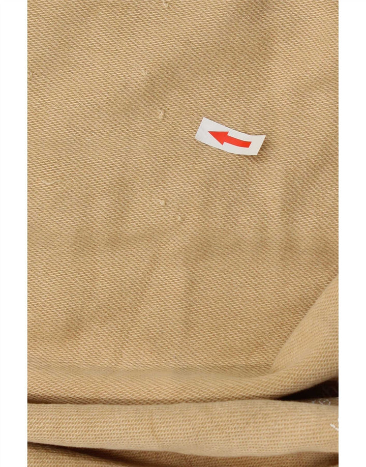 Gas Mens Graphic Sweatshirt Jumper Medium Beige Cotton