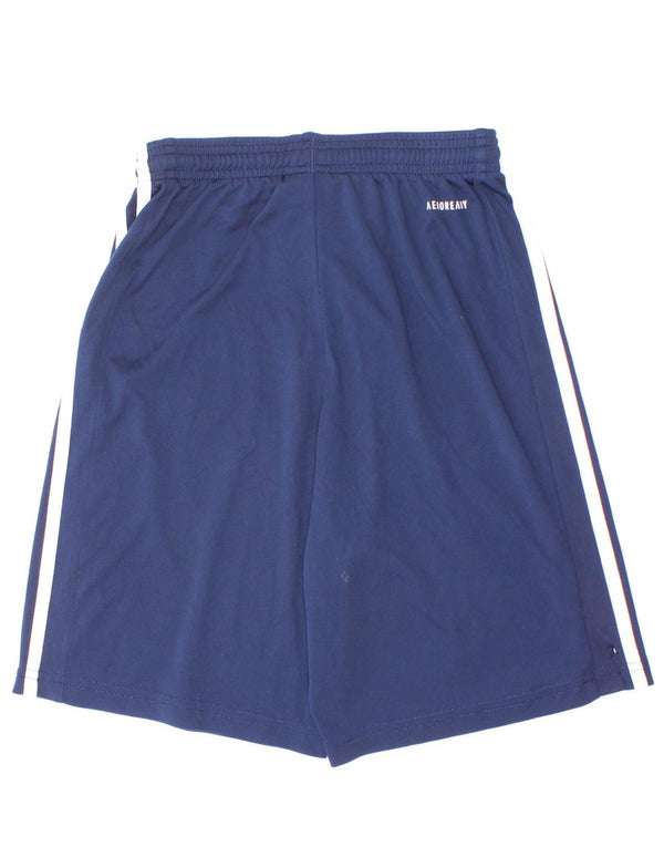 Adidas Mens Aeroready Sport Shorts XS Navy Blue Polyester