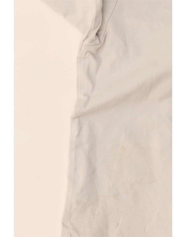 Liu Jo Mens Graphic T-Shirt Top Small White Cotton