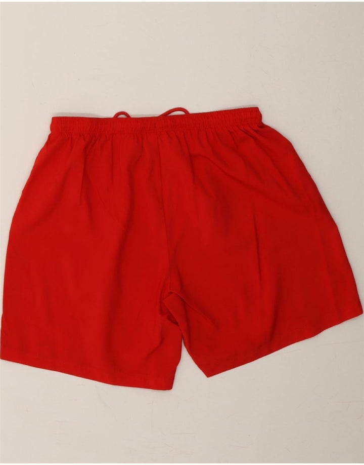 NIKE Womens Sport Shorts UK 14 Medium  Red Polyester Vintage Nike and Second-Hand Nike from Messina Hembry 