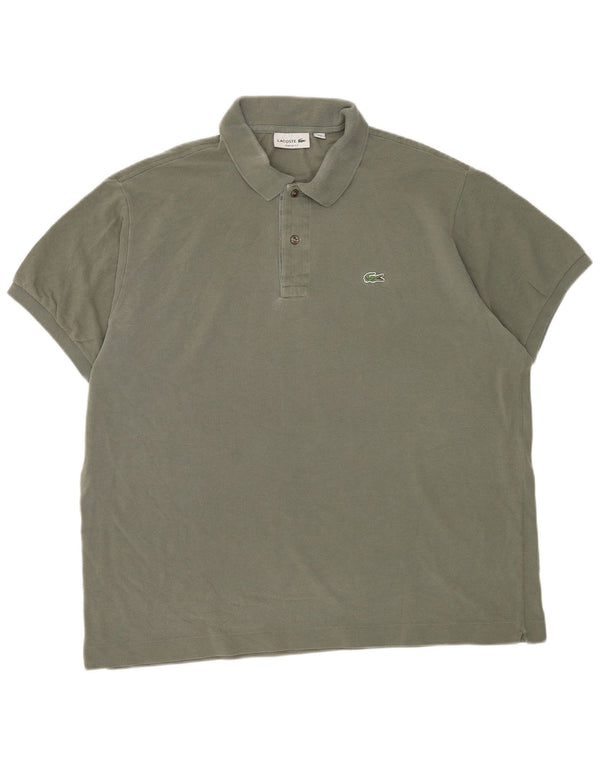 Lacoste Mens Classic Fit Polo Shirt Size 8 3XL Green Cotton