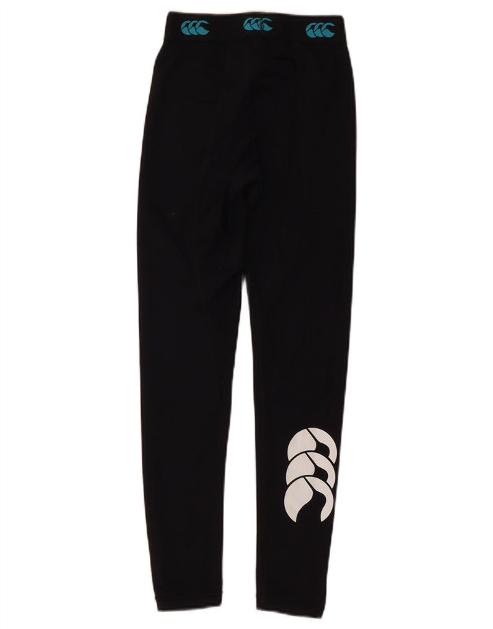 Canterbury Boys Graphic Leggings 7-8 Years Small Navy Blue