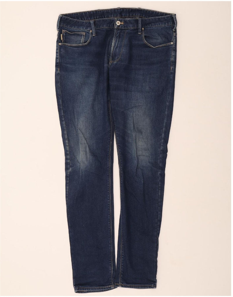 EMPORIO ARMANI Mens Slim Jeans W36 L34 Blue Cotton Vintage Emporio Armani and Second-Hand Emporio Armani from Messina Hembry 