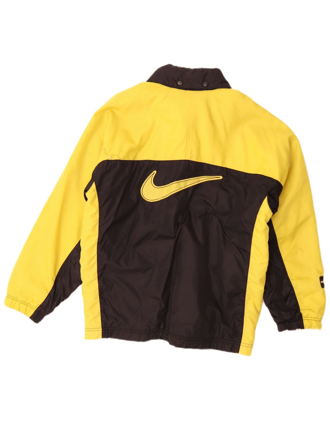 Nike Mens Graphic Loose Fit Padded Jacket UK 39/41 Medium Black Colourblock