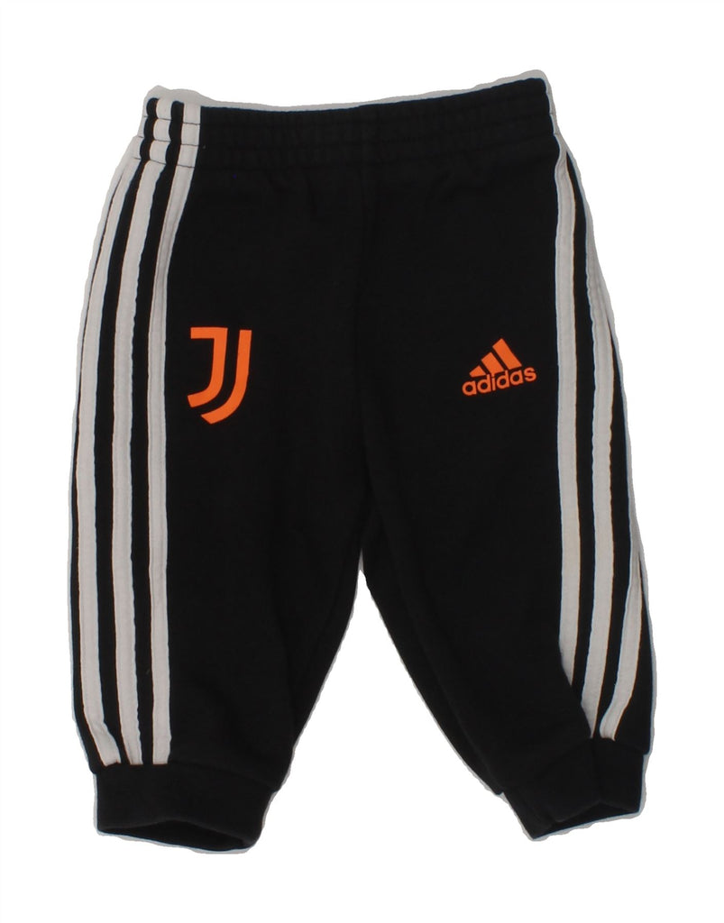 ADIDAS Baby Boys Juventus Joggers Tracksuit Trousers 3-6 Months Black | Vintage Adidas | Thrift | Second-Hand Adidas | Used Clothing | Messina Hembry 