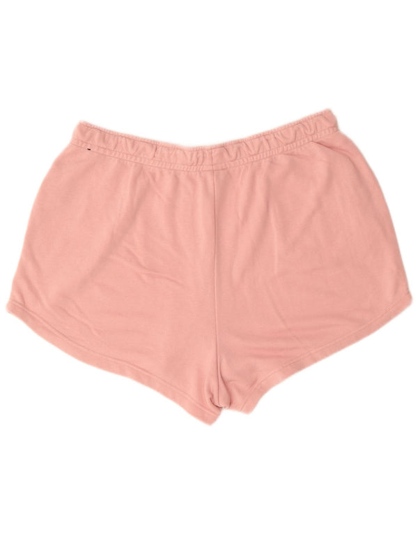 Nike Womens Sport Shorts UK 18 XL  Pink Cotton