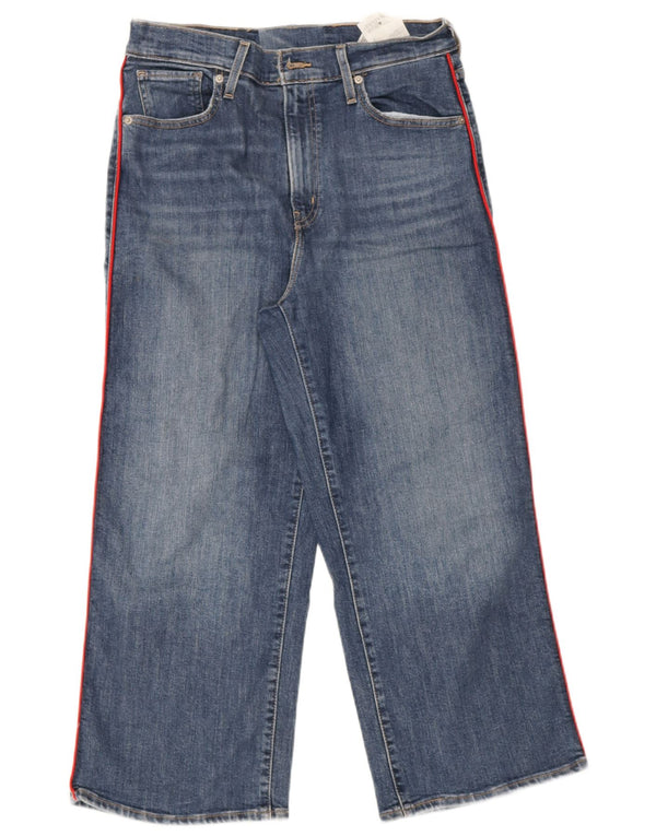 Levi's Womens High Rise Cropped Jeans W29 L25 Blue Cotton