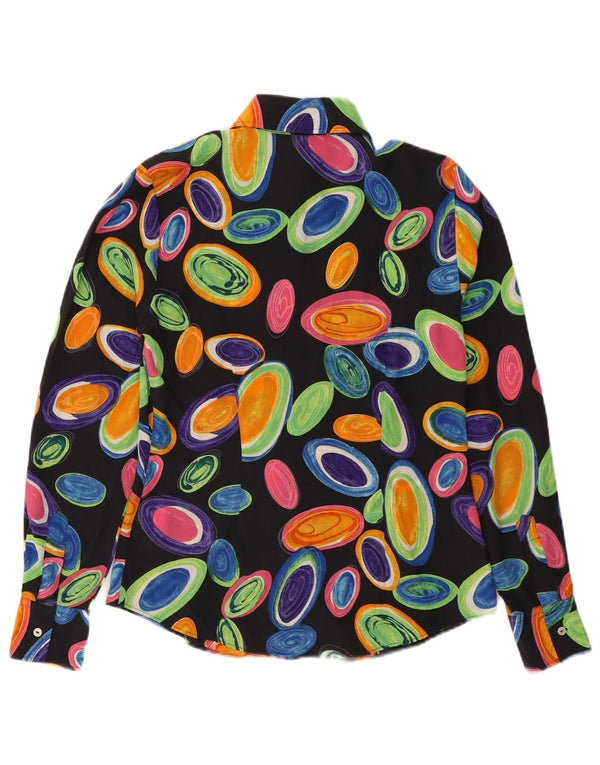 INGRAM Womens Abstract Pattern Shirt Blouse IT 42 Medium Multicoloured
