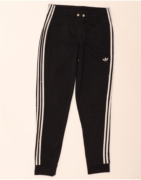 Adidas Mens Tracksuit Trousers Joggers Medium  Black Polyester