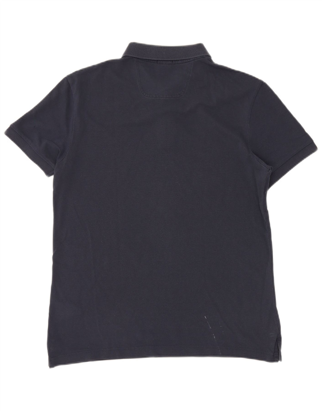 HUGO BOSS Mens Polo Shirt Large Navy Blue Cotton