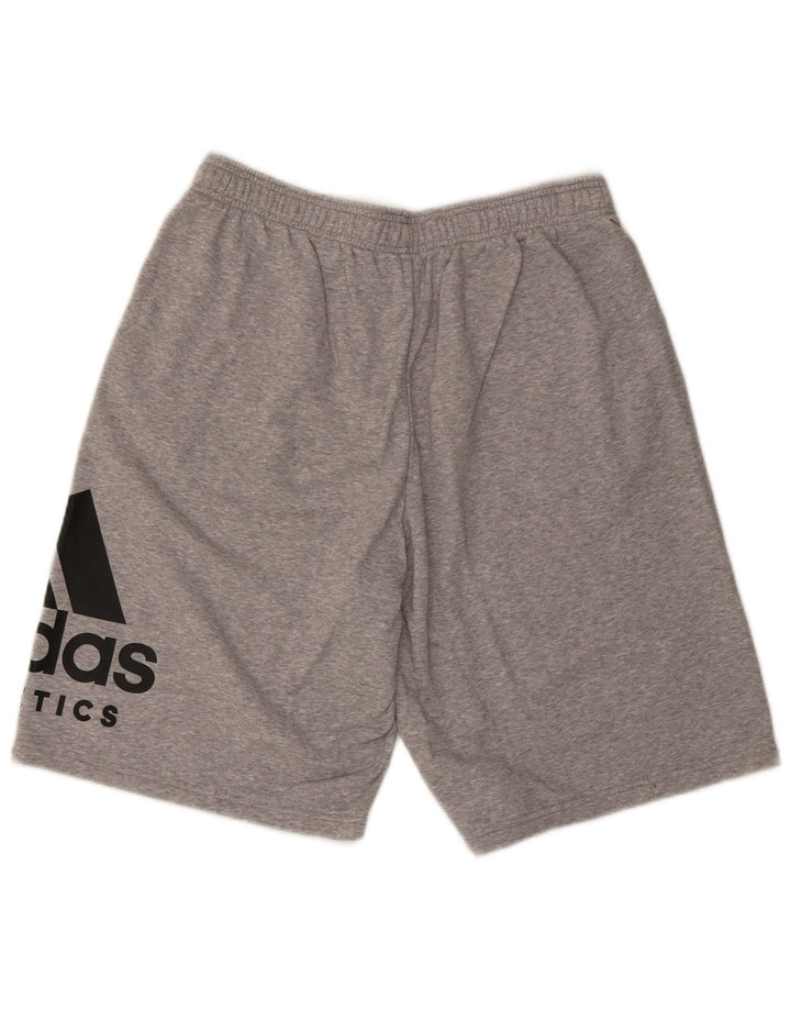 ADIDAS Mens Graphic Sport Shorts XL  Grey Cotton