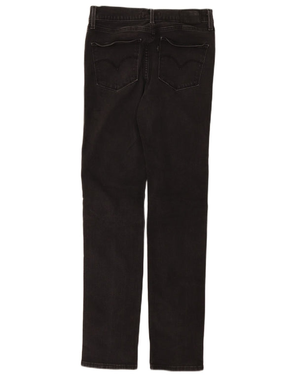 Levi's Womens 312 Shaping Slim Jeans W27 L32 Grey Cotton