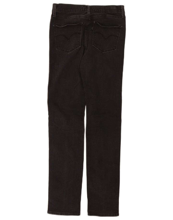 Levi's Womens 312 Shaping Slim Jeans W27 L32 Grey Cotton