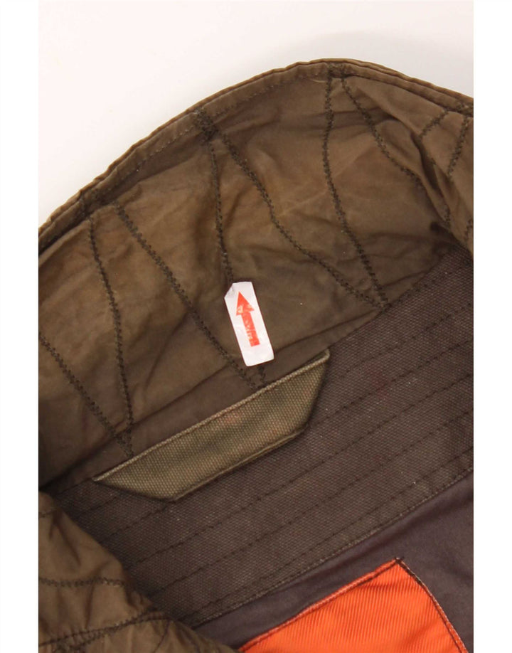 Superdry Mens Military Jacket UK 38 Medium Khaki Cotton