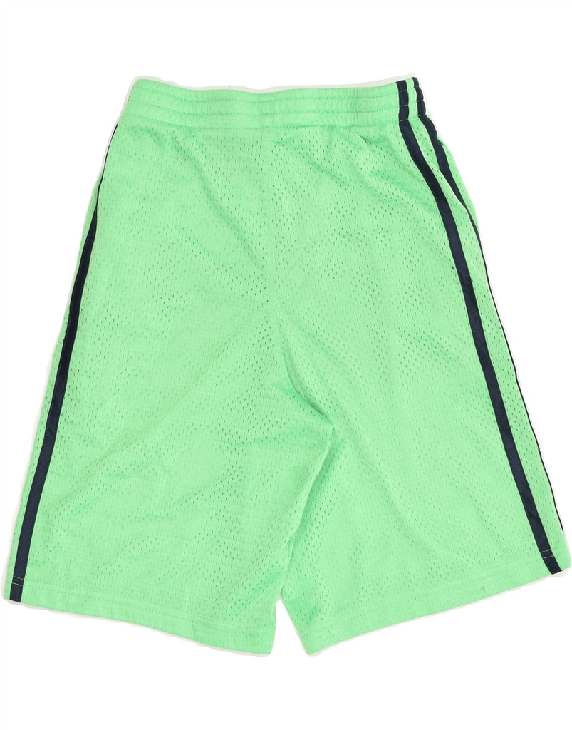 CHAMPION Boys Sport Shorts 10-11 Years Green Polyester | Vintage Champion | Thrift | Second-Hand Champion | Used Clothing | Messina Hembry 