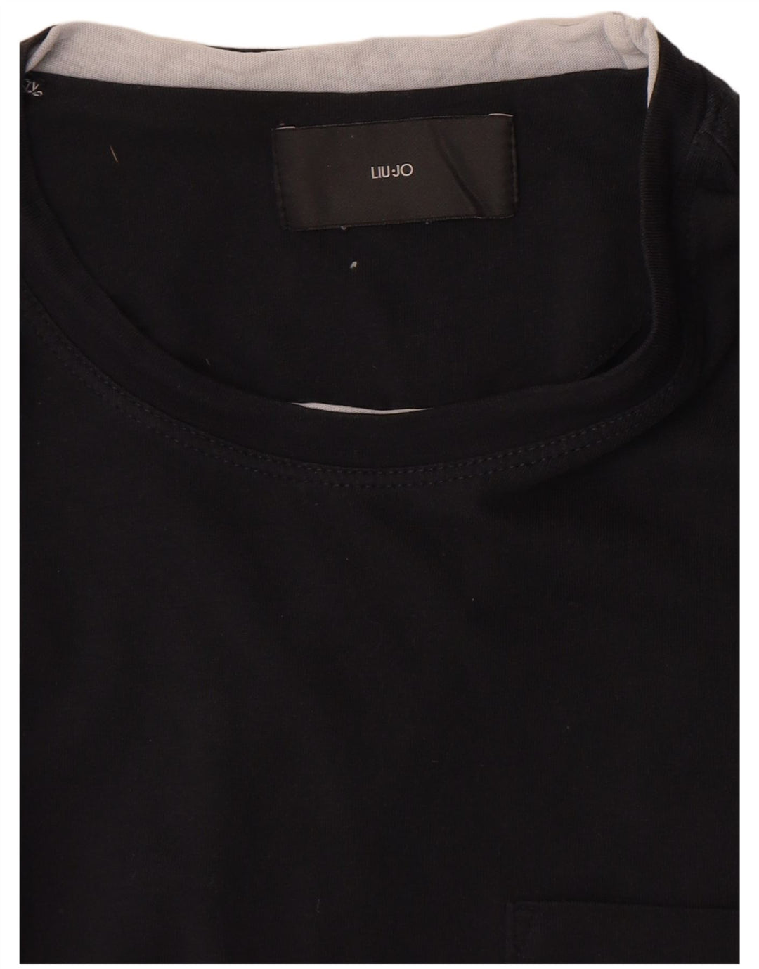 Liu Jo Mens T-Shirt Top Medium Black