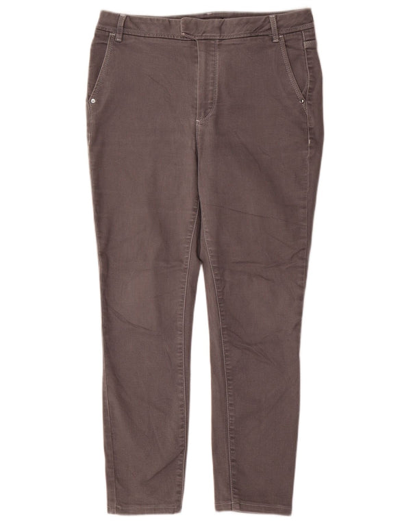 Massimo Dutti Womens Slim Cropped Jeans Medium W30 L25 Grey
