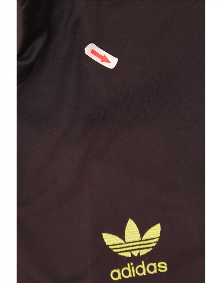Adidas Mens Tracksuit Top Jacket UK 46/48 XL Black Polyester