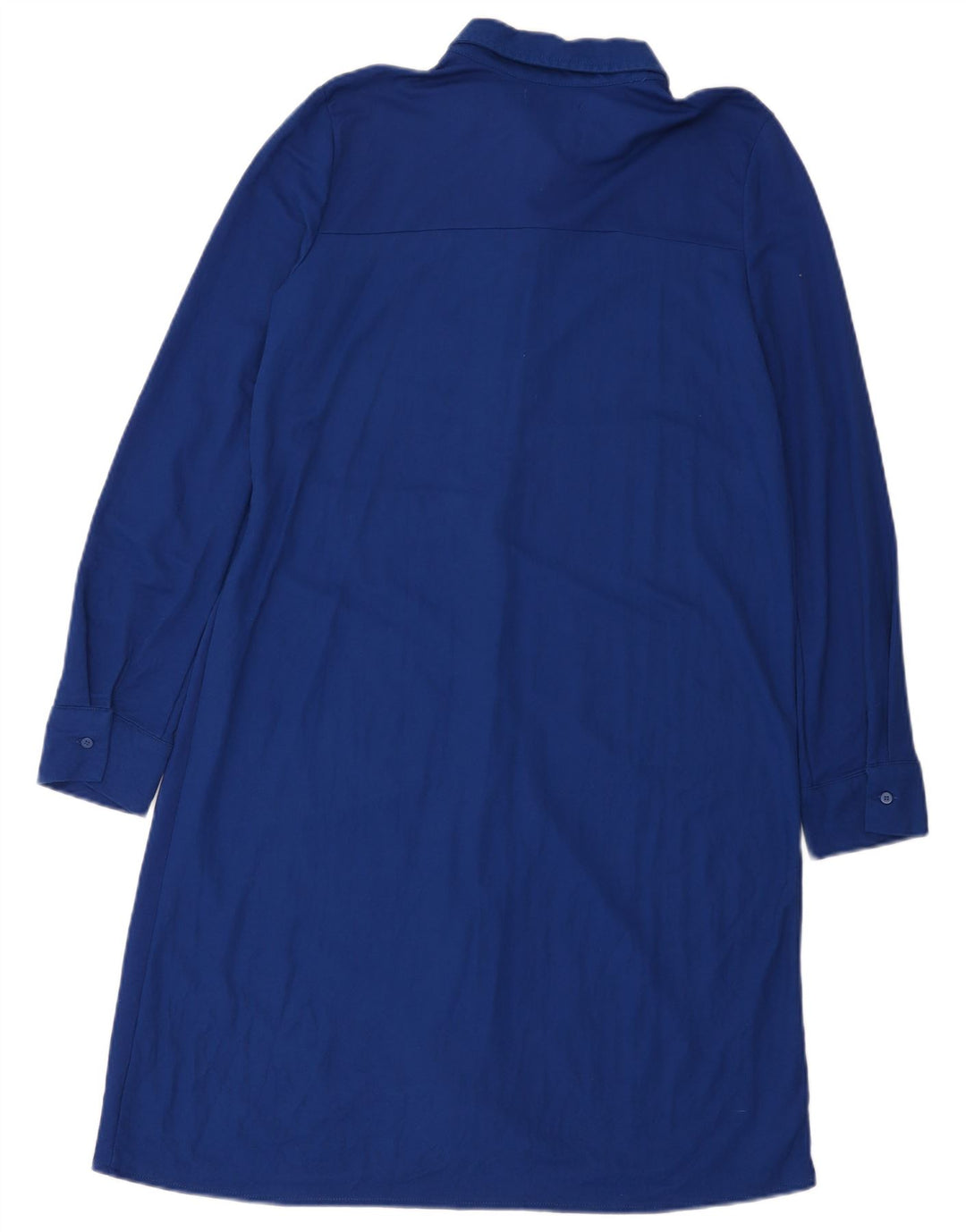 Zara Womens Shirt Dress UK 14 Medium Blue