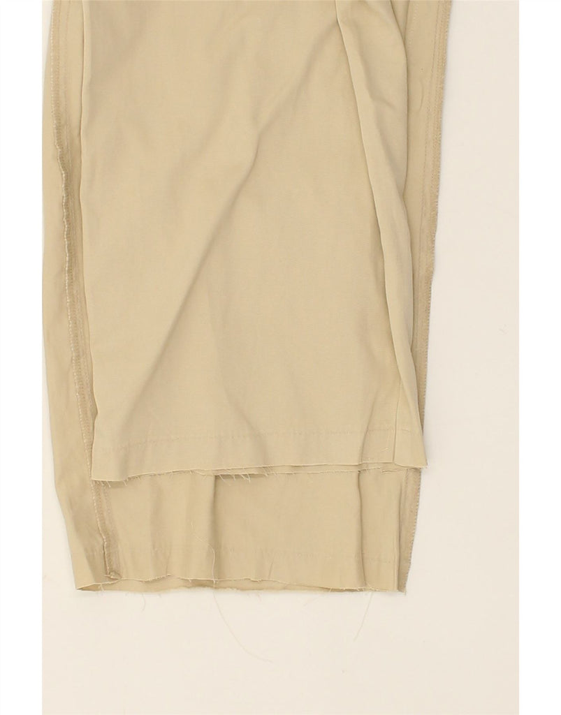 SERGIO TACCHINI Mens Straight Chino Trousers IT 50 Large W34 L28 Beige | Vintage Sergio Tacchini | Thrift | Second-Hand Sergio Tacchini | Used Clothing | Messina Hembry 