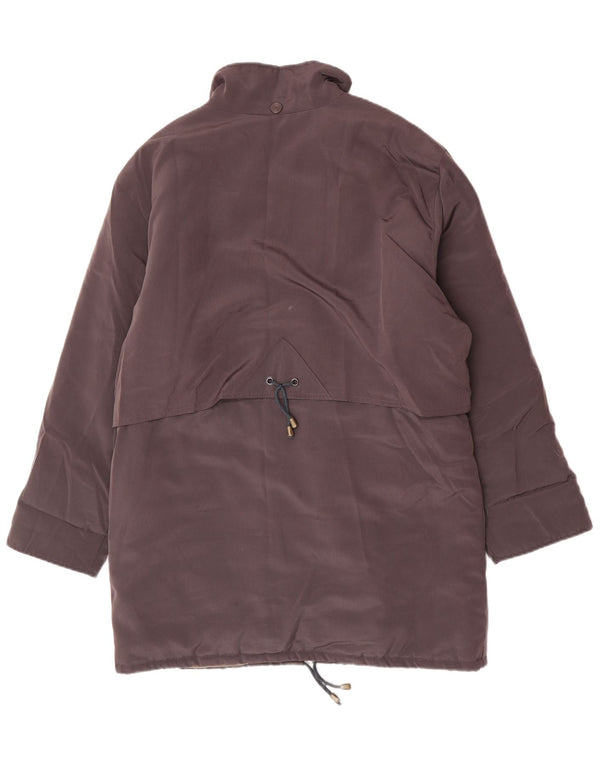 Vintage Womens Oversized Overcoat UK 18 XL Brown