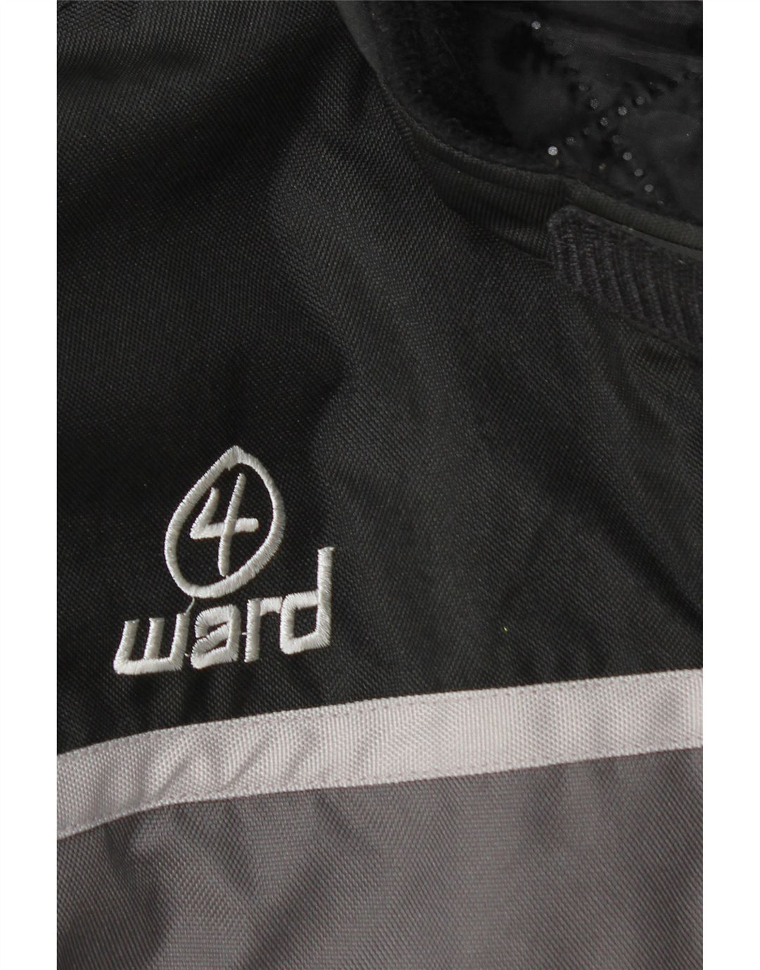 Vintage Mens Racer Jacket UK 42 XL Black Striped