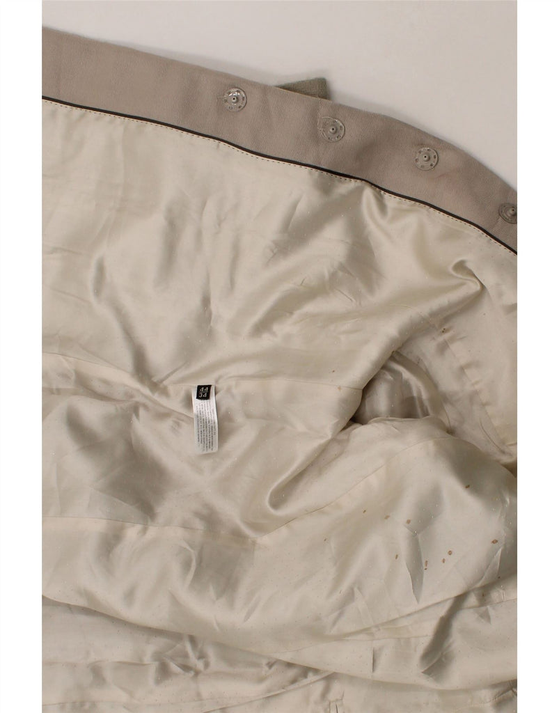 MASSIMO DUTTI Womens Overcoat EU 44 XL Grey Wool Vintage Massimo Dutti and Second-Hand Massimo Dutti from Messina Hembry 