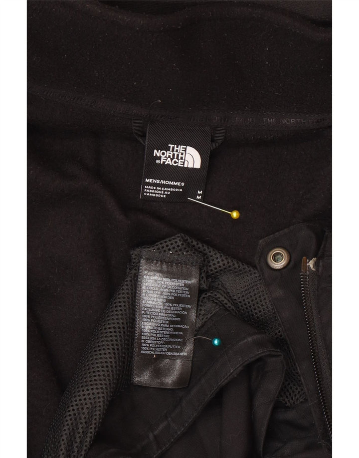 The North Face Mens Hooded Windbreaker Jacket UK 38 Medium Black Polyester