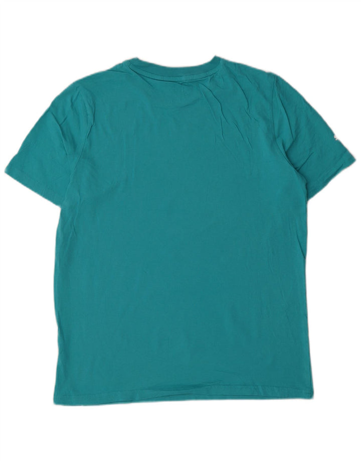 Puma Mens Regular Graphic T-Shirt Top Medium Blue
