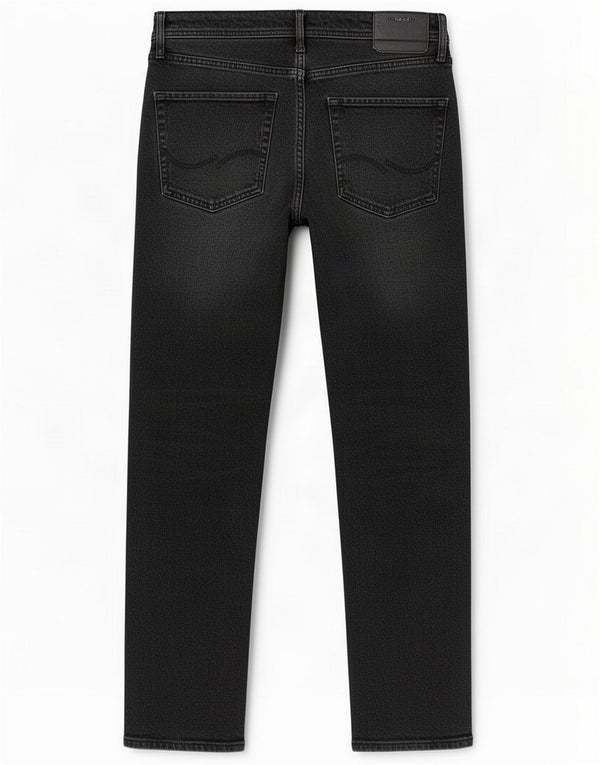 Jack & Jones Mens Slim Jeans W29 L29 Black Tencel