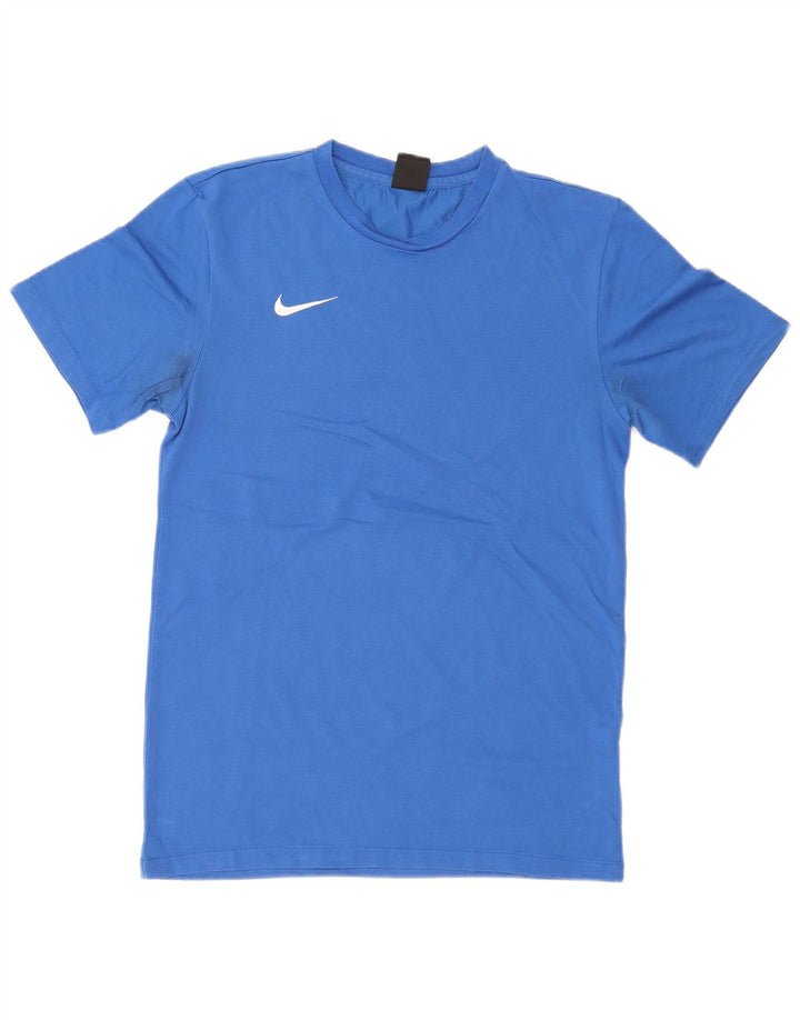 NIKE Mens Dri Fit T-Shirt Top Small Blue
