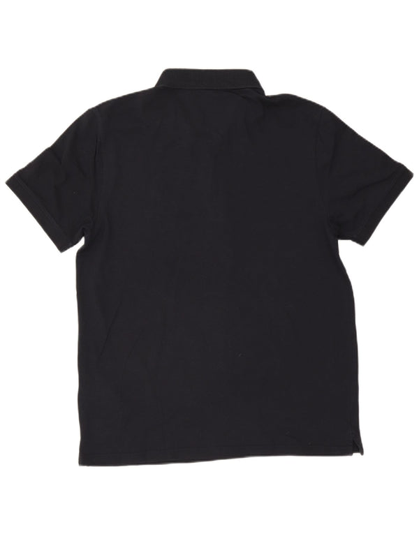Lyle & Scott Mens Polo Shirt XL Navy Blue Cotton