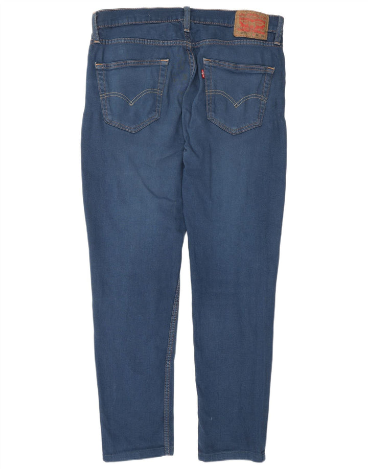 LEVI'S Mens 511 Slim Jeans W34 L32 Blue Cotton