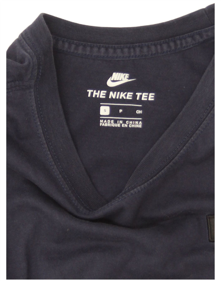 Nike Mens T-Shirt Top Small Navy Blue